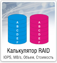 Калькулятор RAID